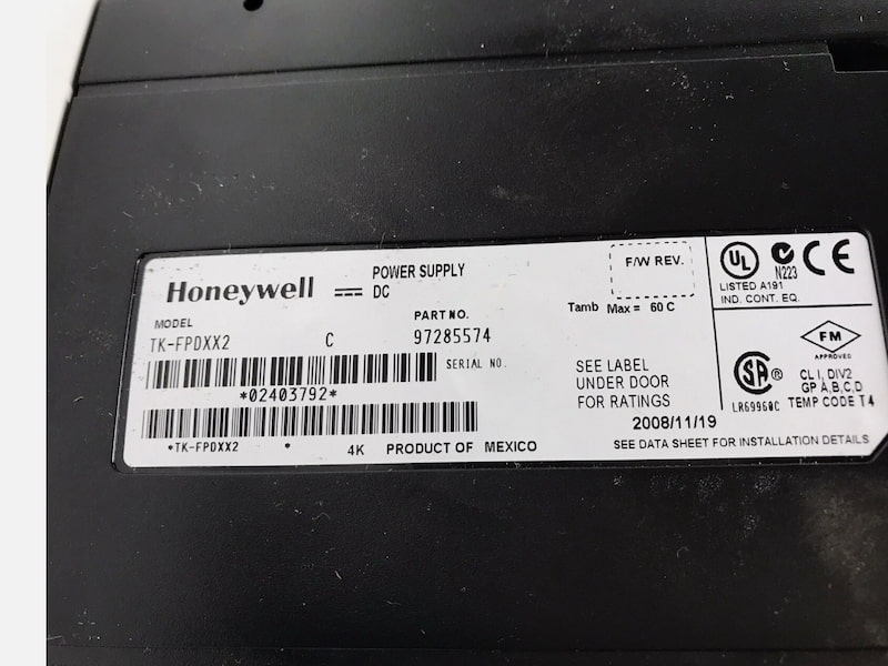 Honeywell TK-FPDXX2 Honeywell TK-FPDXX2