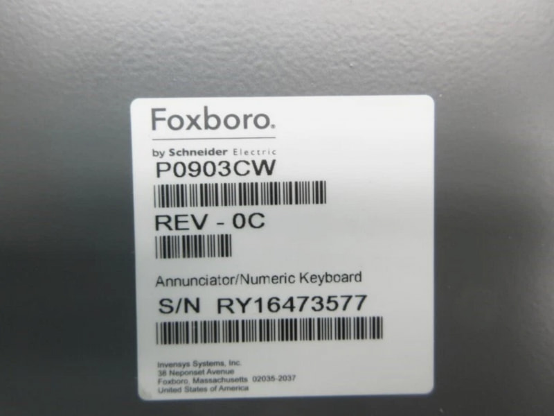 Foxboro P0903CW