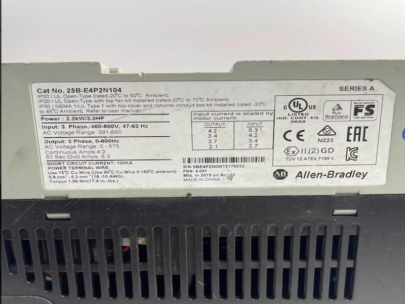 Allen-Bradley 25B-E4P2N104