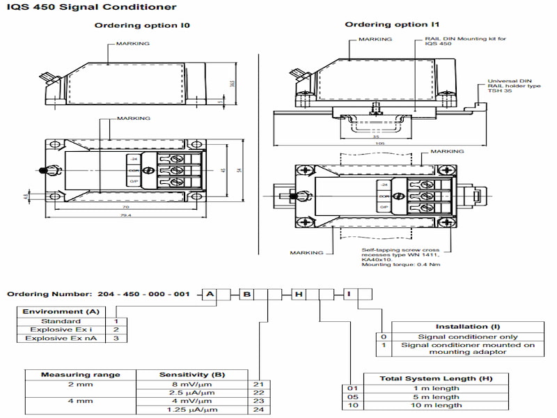 IQS450 204-450-000-002 A1-B23-H05-I0